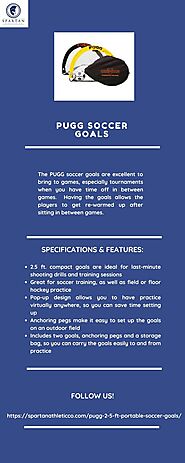 Buy Pugg Soccer Goals At Spartan Athletic Co.
