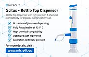 Lab Bottle Top Dispenser | Bottle Dispenser | Microlit USA