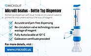 Lab Bottletop Dispensers | Bottle Dispenser | Microlit Beatus
