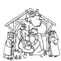 nativity Coloring Pages