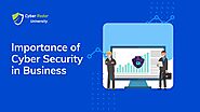 Importance of Cyber Security in Business by Cyber Security - Issuu