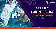 Shopify Partners List