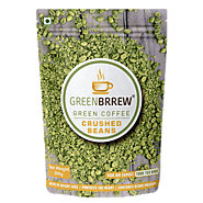 Greenbrrew Organic Green Coffee Crushed Beans for Weight Loss – 200g - The Indian Bazar