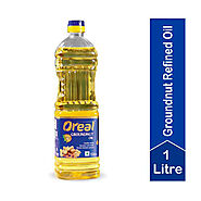 Oreal Groundnut Oil (1 Litre) - The Indian Bazar