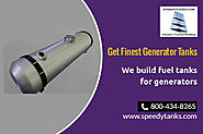 Get The Finest Quality Customized Generator Tanks