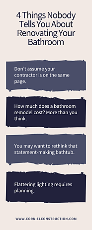4 Things Nobody Tells You About Renovating Your Bathroom