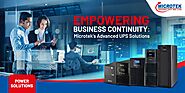 Empowering Business Continuity: Microtek's Advanced UPS Solutions