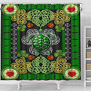 St Patrick's Day Shower Curtain by 90 LoveHome on ListLy