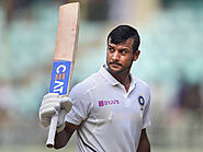 Mayank Agarwal, an emerging cricketer of India