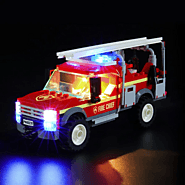 Lighting Introduction, Fun And Action With Lego Great Fire Chief Response Truck 60231 Set! | Lightailing