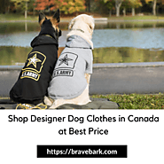 Designer Clothing for Your Pet Dogs - Shop Now