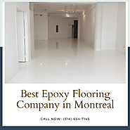 Best Epoxy Flooring Company in Montreal