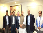 BIG President Mr. Irial Finan engages with Senior Minister of Government of India