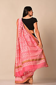 Top Chanderi Sarees Manufacturer in India