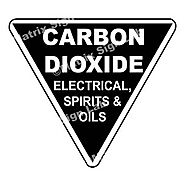 Carbon Dioxide – Electrical, Spirits And Oils Sign