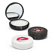 Compact Mirror And Lip Balm By Fast Promos