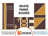 White Panel Interior Doors | Lamveenn Hyderabad