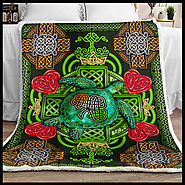 St Patrick's Day Blanket by 90 LoveHome on ListLy