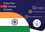 Dubai Visa For Indian Citizens | Dubai EVisa Online