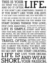 This is your life. Do what you love by @rustyspeidel
