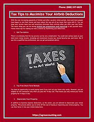 Tax Tips to Maximize Your Airbnb Deductions by Agro Accounting CPA - Issuu