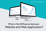 What is the Difference between Website and Web Application?