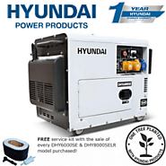 The Hyundai DHY6000SE is one of the best-selling diesel generators on the UK market.