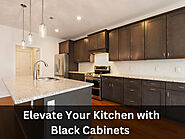 Add Elegance to Your Kitchen with Premium Black Cabinets in Mississauga
