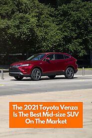 The 2021 Toyota Venza at Irvine Car Dealerships Is The Best Mid-size SUV On The Market | Toyota of Orange