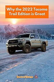 Why the 2022 Tacoma Trail Edition is Great | Toyota of Orange