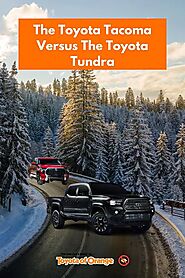 The Toyota Tacoma Versus The Toyota Tundra | Toyota of Orange