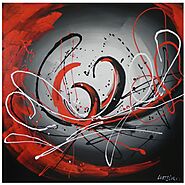 Roco Canvas Abstract Wall Art Painting | Retailfurnishing
