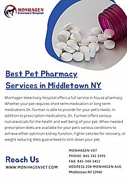 Middletown NY Pet Pharmacy Services
