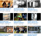 Book Trailers created by students via notrequiredreading.com