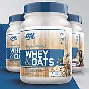 ON WHEY & OATS - Blueberry, Chocolate, Vanilla Flavors