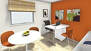 RoomSketcher Blog | 5 Great ideas for small office floor plans