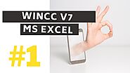 New Microsoft Excel file created in WinCC V7 Runtime ( VBScript) - WinCC V7 excel tutorial #1