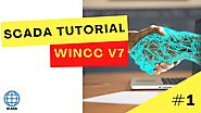 #1- SCADA Programming WinCC V7 Tutorial: How to create first application in WinCC Explorer?