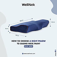 How To Choose A Right Pillow to Easing Neck Pain?
