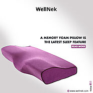 A Memory Foam Pillow Is The Latest Sleep Feature