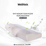 Why Memory Foam Pillow Helps Neck Pain?