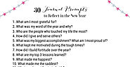 30 Journal Prompts to Reflect in the New Year - Pink Fortitude, LLC