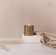 Best Metal Candles | Buy Floral Scented Candles Online - Adore and Decor