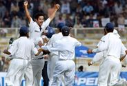 Irfan Pathan is the only bowler to pick up a hat-trick in the first over of a Test match.