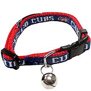 Chicago Cubs Breakaway Pet Cat Collar by Pets First