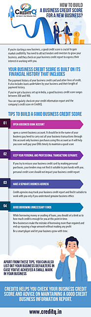 How to Build a Business Credit Score for a New Business?