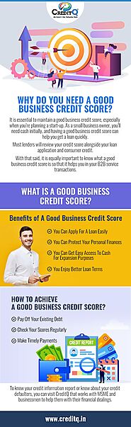 Why do you need a Good Business Credit Score?