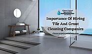 Importance Of Tile And Grout Cleaning Companies | Crossville