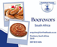 Boerewors spice - Fortified Foods
