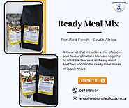 Ready Meal Mix - Fortified Foods